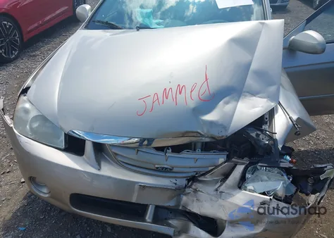 2006 Kia Spectra Ex/Lx/Sx from USA, damaged, VIN KNAFE122665313854